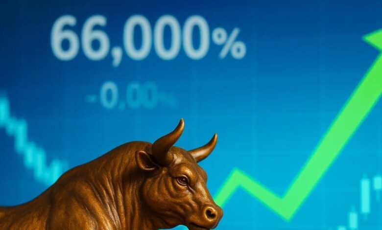 ₹20 से कम कीमत वाले शेयर का कमाल, 5 साल में 66,000% रिटर्न! तगड़े तिमाही नतीजों से 9% उछला