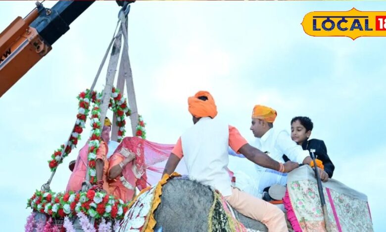हाथी पर आया भाई, क्रेन से उतरी बहन, जोधपुर के इस अनोखे मायरे की रस्म ने जीता सबका दिल