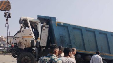 Jaipur accident । Jaipur dumper accident । Jaipur road accident । जयपुर सड़क हादसा
