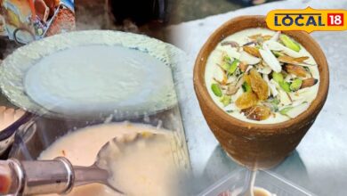 माउंट आबू की रबड़ी बनाने का तरीका और स्वादिष्ट लच्छेदार टेक्सचर.