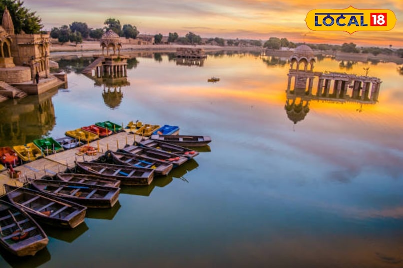 Gadisar Lake: दुनिया भर में मशहूर जैसलमेर की ऐतिहासिक गड़ीसर झील