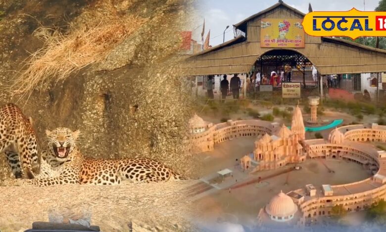 जवाई बांध, लेपर्ड सफारी, ओम शिव मंदिर