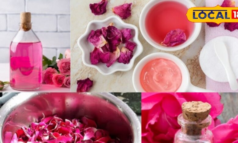 Homemade Rose Water | Natural Skin Glow Tips | Gulab Jal at Home | Beauty Tips Rose Water | Rose Water for Skin Care