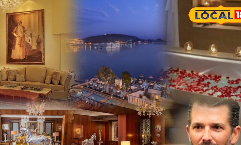 उदयपुर में इस होटल के महाराजा सुइट में ठहरेंगे ट्रम्प जूनियर, जानें इसकी खासियत और एक दिन ठहरने का किराया