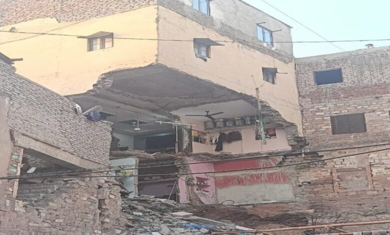 Jodhpur Building Collapse | Nai Sadak Jodhpur News | National Handloom Jodhpur | Jodhpur Accident News