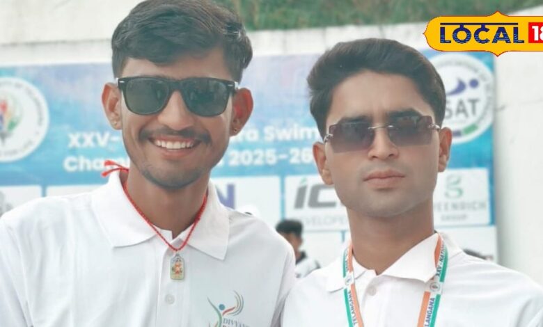 दृष्टिबाधित और पैर से दिव्यांग, फिर भी पानी में कमाल…बाड़मेर के तैराकों की हैदराबाद में जीत