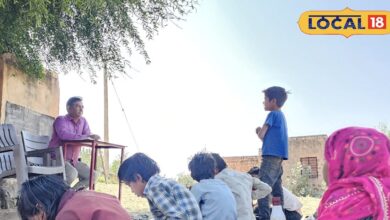 गुलन की नाड़ी स्कूल: ठंड में पेड़ों तले क्लास