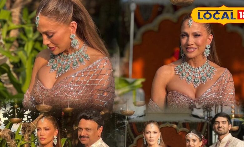 इंटरनेशनल सिंगर जेनिफर लोपेज का साड़ी लुक हुआ वायरल, देसी गर्ल अवतार पर फिदा हुए फैंस