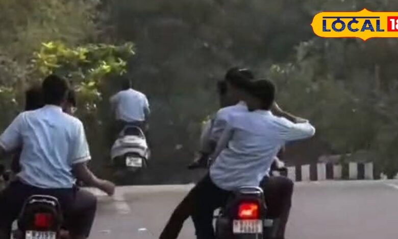 जोधपुर में स्कूली बच्चों का बाइक स्टंट वायरल