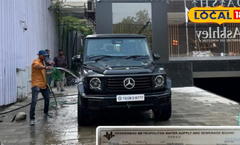 हैदराबाद में पीने के पानी से कार धोई तो भरना पड़ा 10,000 जुर्माना! MD ने मौके पर दी सजा