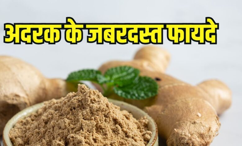 Adrak khane ke fayde: सर्दियों में अदरक खाने के फायदे और सेवन का तरीका