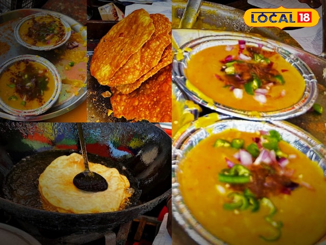 लक्ष्मण मंदिर पर दाल पकवान का धमाका, एक प्लेट के लिए लगती है सुबह से लाइन