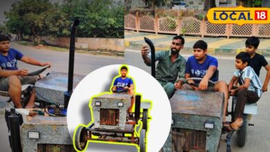 Bharatpur Mini Tractor Innovation | Mini Tractor Innovation | Bharatpur Inventor Lucky | Jugaad Engineering India | Scrap Vehicle Creation