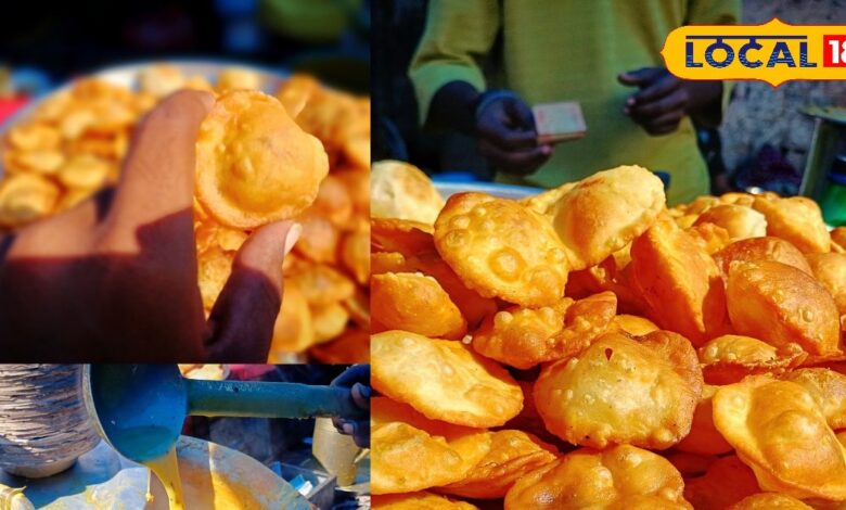 Bharatpur Street Food | Kachori Kadhi Breakfast | Morning Special Food | Crispy Kachori Recipe