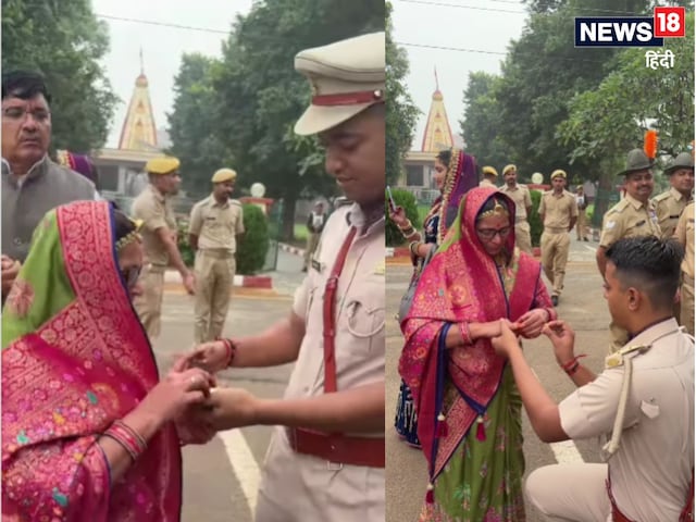 परेड बाद बेटे ने पहनाई अंगूठी, तो छलक पड़े मां के आंसू, पिता गदगद, देखें वीडियो