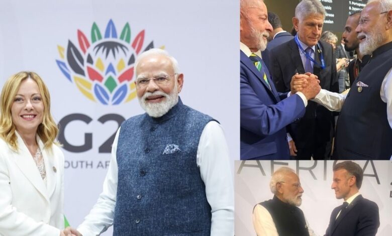G-20 Summit 2025 Outcome: G-20 में भारत की धाक जमाकर लौटे पीएम मोदी, तस्वीरों में देखिए कैसा रहा कूटनीतिक सफर