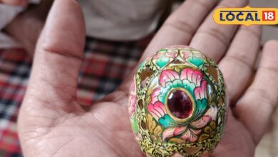 Golden Kundan Egg | Meenakari Egg Art | Most Expensive Egg India | Unique Egg Artwork | Kundan Work Egg
