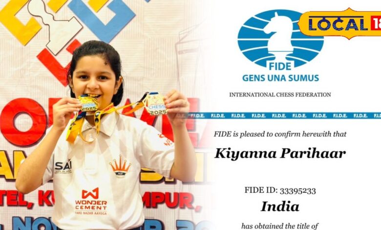 Kiyana Parihar | Woman Candidate Master Kiyana | Young Chess Player India | Chess Talent Rajasthan