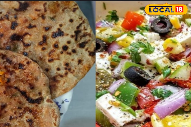 गाजर मेथी पराठा 