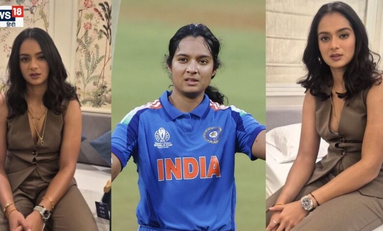 Pratika Rawal Photos Social Media: स्लीवलेस ड्रेस, डीपनेक डिजाइन... ये कोई मॉडल नहीं, भारतीय महिला क्रिकेटर प्रतिका रावल हैं