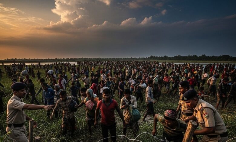 SIR प्रक्रिया शुरू होते ही मचा हड़कंप: बंगाल बॉर्डर से बांग्लादेश लौटने की कोशिश में 94 घुसपैठिए गिरफ्तार