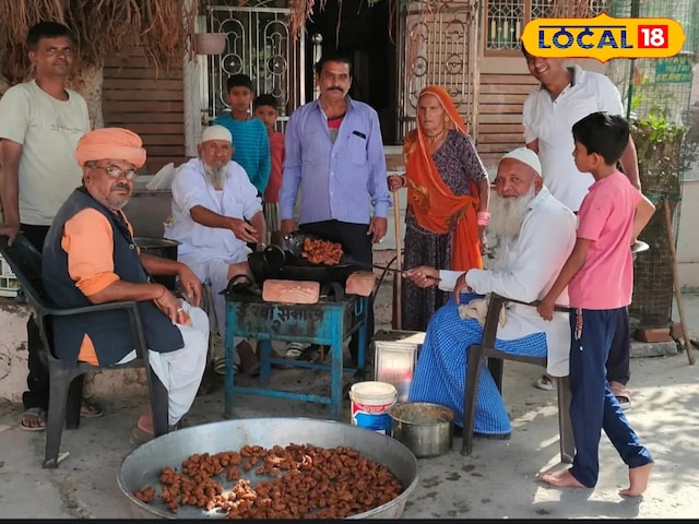 उचियार्डा गांव में चंदे से बनते हैं गुलगुले, हर वर्ग के लोग जुड़ते हैं सेवा मे