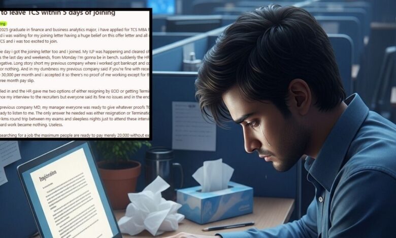 Viral Post: सिर्फ 5 दिन में चली गई नौकरी, एचआर ने मांग लिया इस्तीफा, बैकग्राउंड चेक में बताया फेल