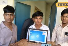 आईटी टूर से मिली प्रेरणा, छात्रों ने बनाई स्मार्ट टेबल, बस एक क्लिक पर खुल जाता है पूरा कंप्यूटर सिस्टम
