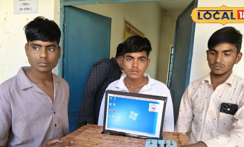 आईटी टूर से मिली प्रेरणा, छात्रों ने बनाई स्मार्ट टेबल, बस एक क्लिक पर खुल जाता है पूरा कंप्यूटर सिस्टम