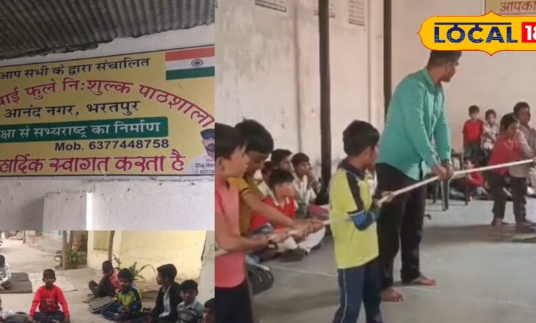 आनंद नगर में गरीब बच्चों के लिए निशुल्क पाठशाला