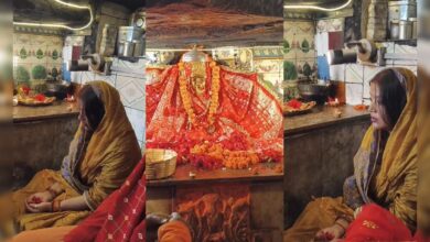 इधर काराकाट विधानसभा की हो रही थी काउंटिंग, उधर माता रानी के दरबार में पहुंचीं ज्योति सिंह