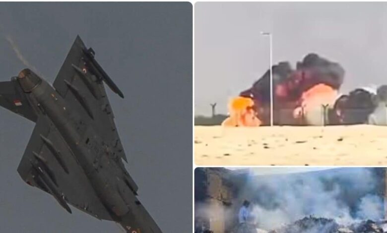 एक तरफ धुएं की काली लपटें, दूसरी ओर तालियां; तेजस हादसे के बाद जिस दुबई एयर शो को रुकना चाहिए था, वह चलता रहा