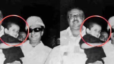 एमजीआर की गोद में दिख रहा ये क्यूट बच्चा, फिल्मों पर जमा रहा धाक, जीत चुका 2 नेशनल अवॉर्ड, पत्नी भी है सुपरस्टार