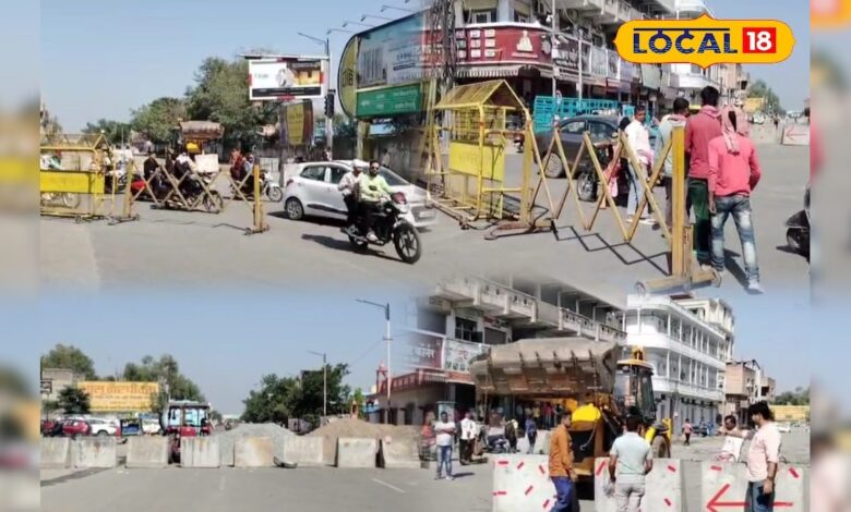 गाड़ियों का लगा जाम! इस सड़क से गुजरना हुआ महंगा! जानें सही रूट नहीं तो लगेगा लंबा चक्कर – News18 हिंदी
