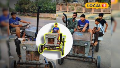 छोटे हाथों का बड़ा कमाल, भरतपुर के लकी ने कबाड़ से बनाया हाई-स्पीड मिनी ट्रैक्टर