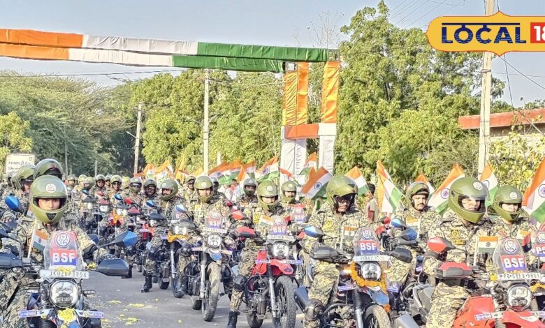 जम्मू से भुज, बाड़मेर में स्वागत