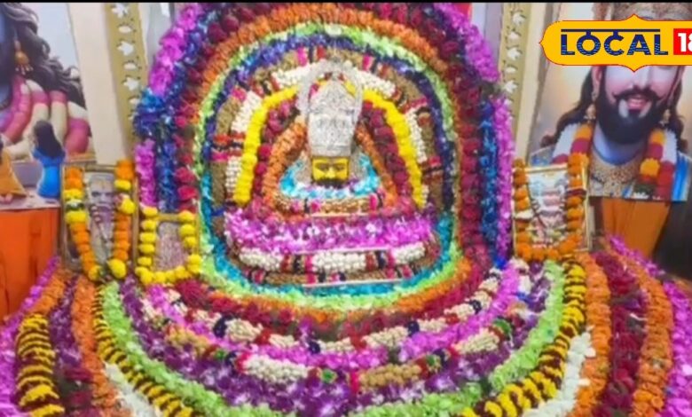 जोधपुर के खाटू श्याम मंदिर में धूमधाम से मना बाबा श्याम का जन्मोत्सव...विदेशी फूलों से सजा दरबार