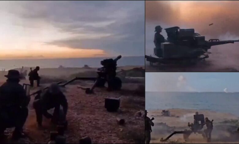 ट्रंप की धमकियों के जवाब में वेनेजुएला ने समंदर में बारूद बरसा दिया! सेना ने झोंकी पूरी ताकत, वीडियो