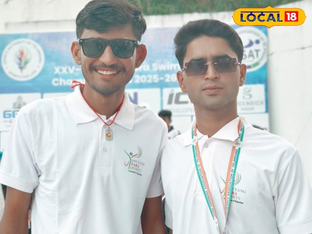 हैदराबाद पैरा स्विमिंग में बाड़मेर के मनोज-श्रवण ने जीता ब्रॉन्ज मेडल