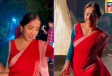 देर रात बीच सड़क पर दीपिका सिंह की क्यूट परफॉर्मेंस, मोहम्मद रफी के गाने पर साड़ी पहनकर किया डांस