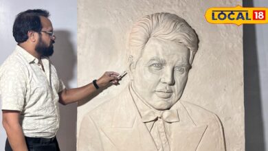 धर्मेंद्र 3D Statue Tribute | Jaipur Artist Pankaj Bhargav Relief Artwork