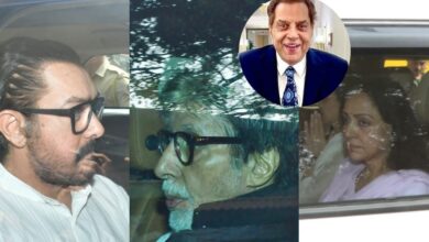 धर्मेंद्र को दोस्त अमिताभ ने दी अंतिम विदाई, श्मशान घाट पर भावुक दिखीं दूसरी बीवी हेमा मालिनी, आमिर हुए इमोशनल