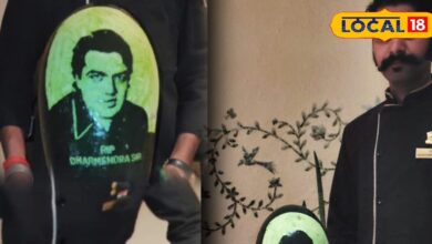 धर्मेंद्र को मिली सबसे अनोखी श्रद्धांजलि! उदयपुर के शेफ ने तरबूज पर उकेरी ऐसी तस्वीर, जमकर वायरल