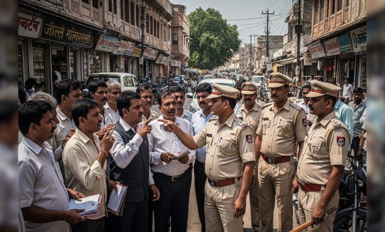 पुलिस के खिलाफ व्यापारियों का मोर्चा तेज! गोपालजी मंदिर में चली लंबी बैठक, प्रशासन अलर्ट – News18 हिंदी