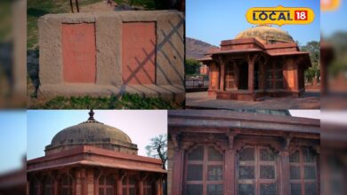 भरतपुर की इस ऐतिहासिक छतरी की कारीगरी देख पर्यटक होते हैं दंग, लाल बलुआ पत्थर देता है भव्य रूप