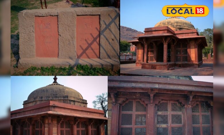 भरतपुर की इस ऐतिहासिक छतरी की कारीगरी देख पर्यटक होते हैं दंग, लाल बलुआ पत्थर देता है भव्य रूप