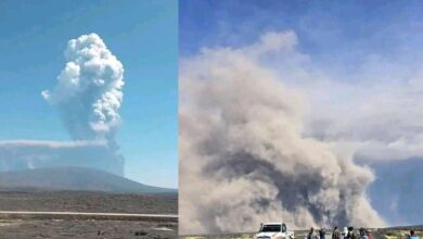 भूकंप ने डाली दरार और फट पड़ा ज्वालामुखी, एक लाख परमाणु बमों जैसी निकली आग, सोते-सोते कंकाल बन गए इंसान