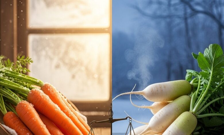 सर्दियों में गाजर खाना ज्यादा फायदेमंद या मूली...कौन वजन घटाने में माहिर, कौन निकाले बलगम, जानें - Uttar Pradesh News
