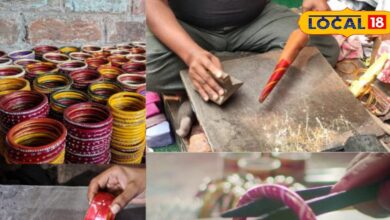 हैदराबाद लाड बाजार में लाख की चूड़ियों का लाइव निर्माण ट्रेंडिंग