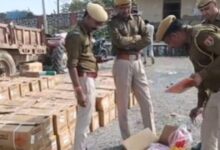 अवैध विस्फोटक से भरी पिकअप जब्त, 10 किलोमीटर क्षेत्र में मचा सकता था तबाही